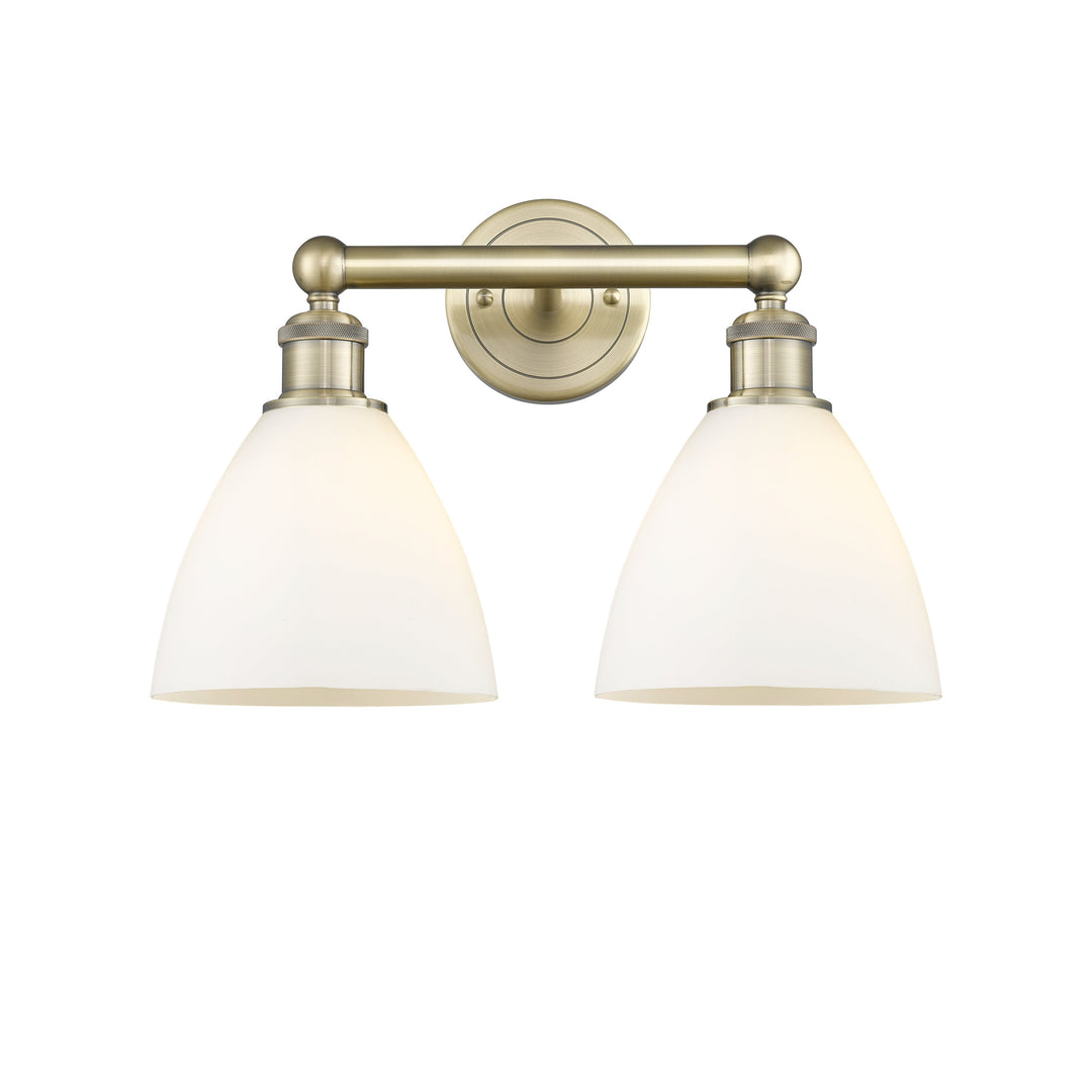 Innovations Edison 616-2W-AB-GBD-751 Bath Vanity Light 17 in. wide - Antique Brass