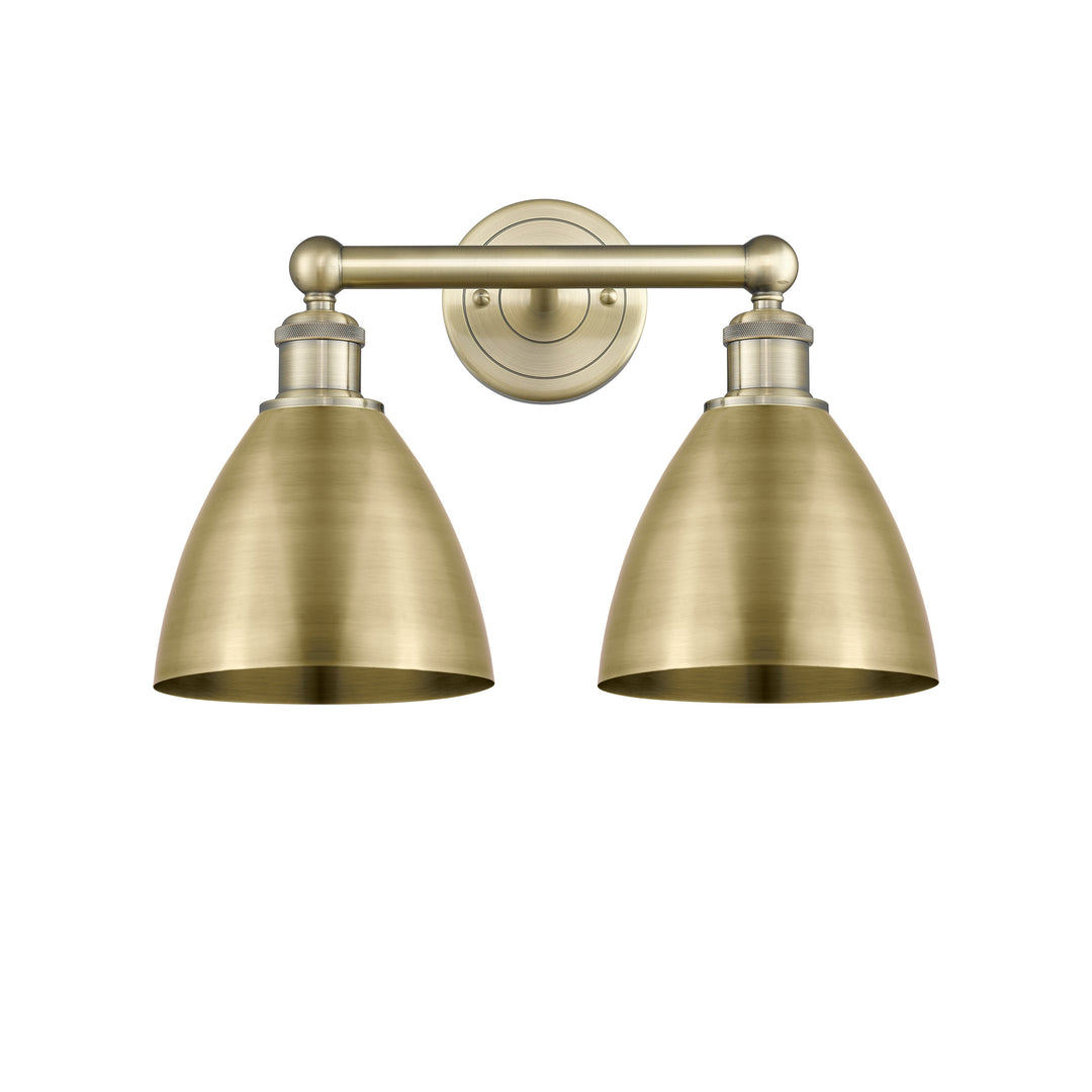 Innovations Edison 616-2W-AB-MBD-75-AB Bath Vanity Light 17 in. wide - Antique Brass