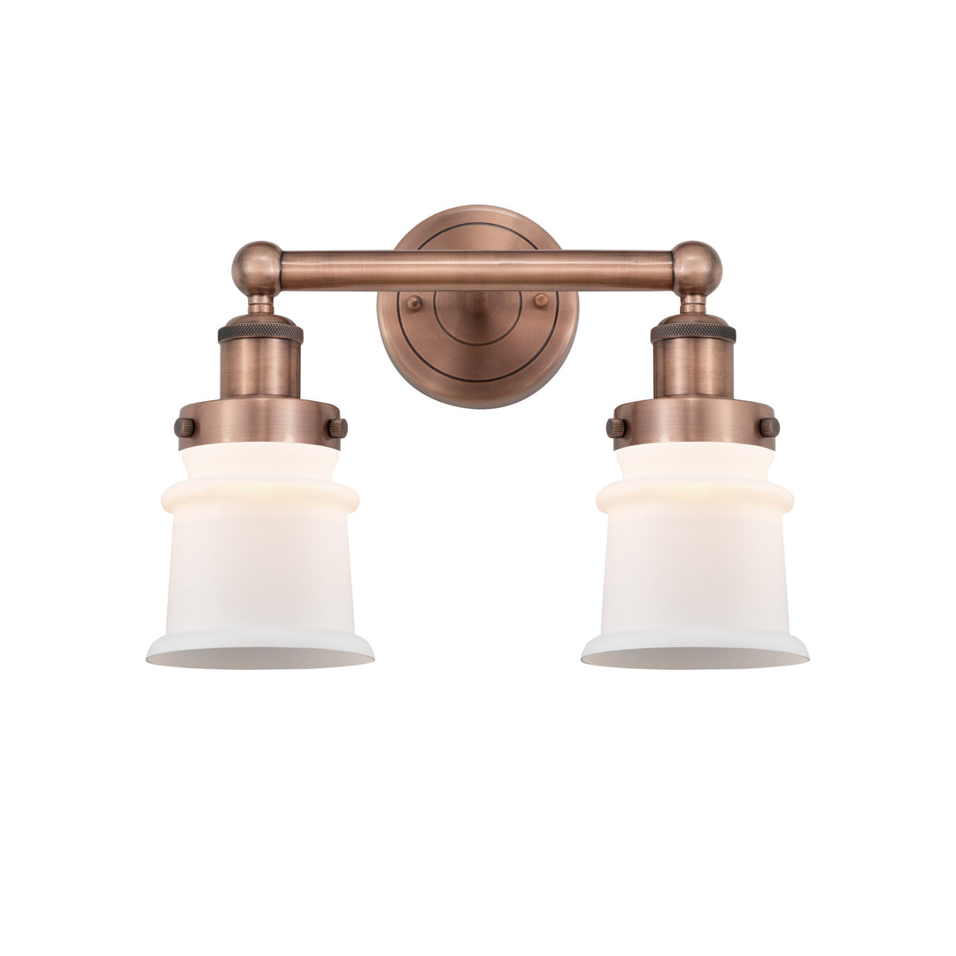 Innovations Edison 616-2W-AC-G181S Bath Vanity Light 15 in. wide - Antique Copper