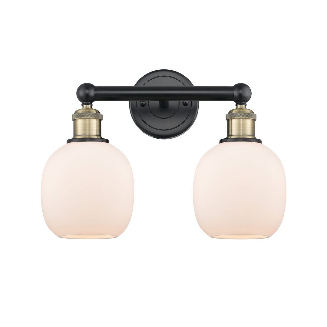 Innovations Edison 616-2W-BAB-G101 Bath Vanity Light 15 in. wide - Black Antique Brass