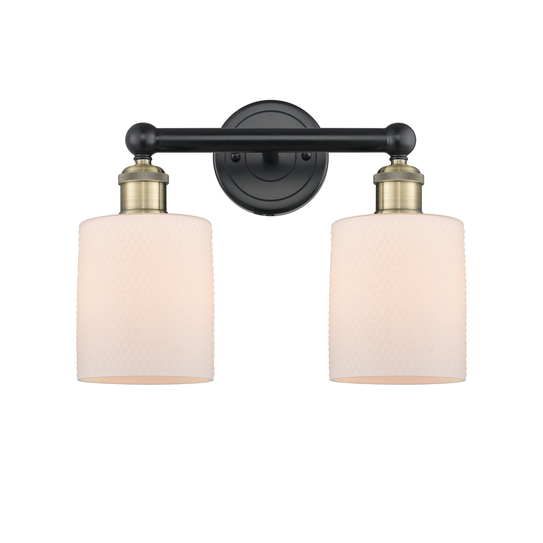 Innovations Edison 616-2W-BAB-G111 Bath Vanity Light 14 in. wide - Black Antique Brass