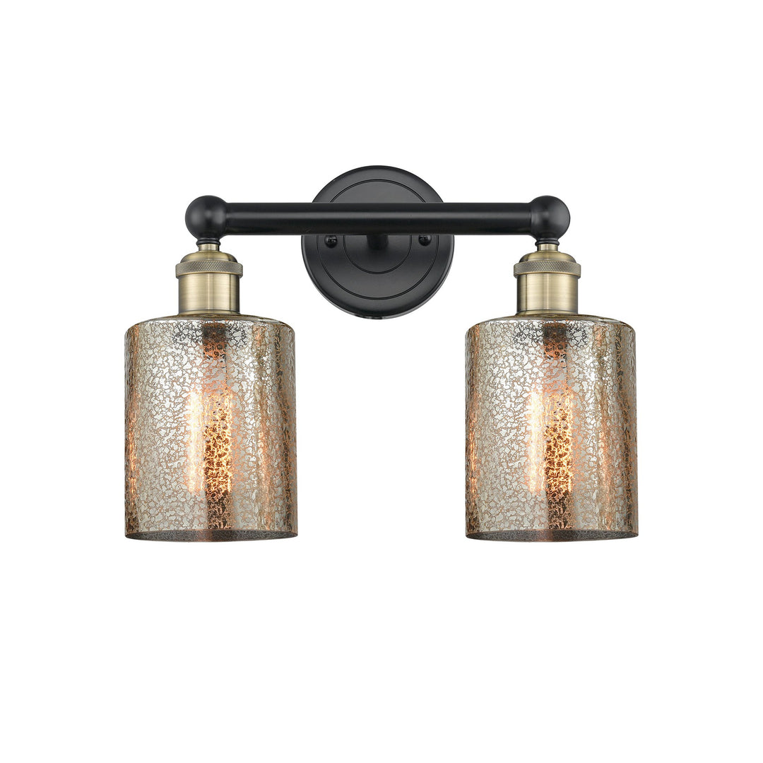 Innovations Edison 616-2W-BAB-G116 Bath Vanity Light 14 in. wide - Black Antique Brass