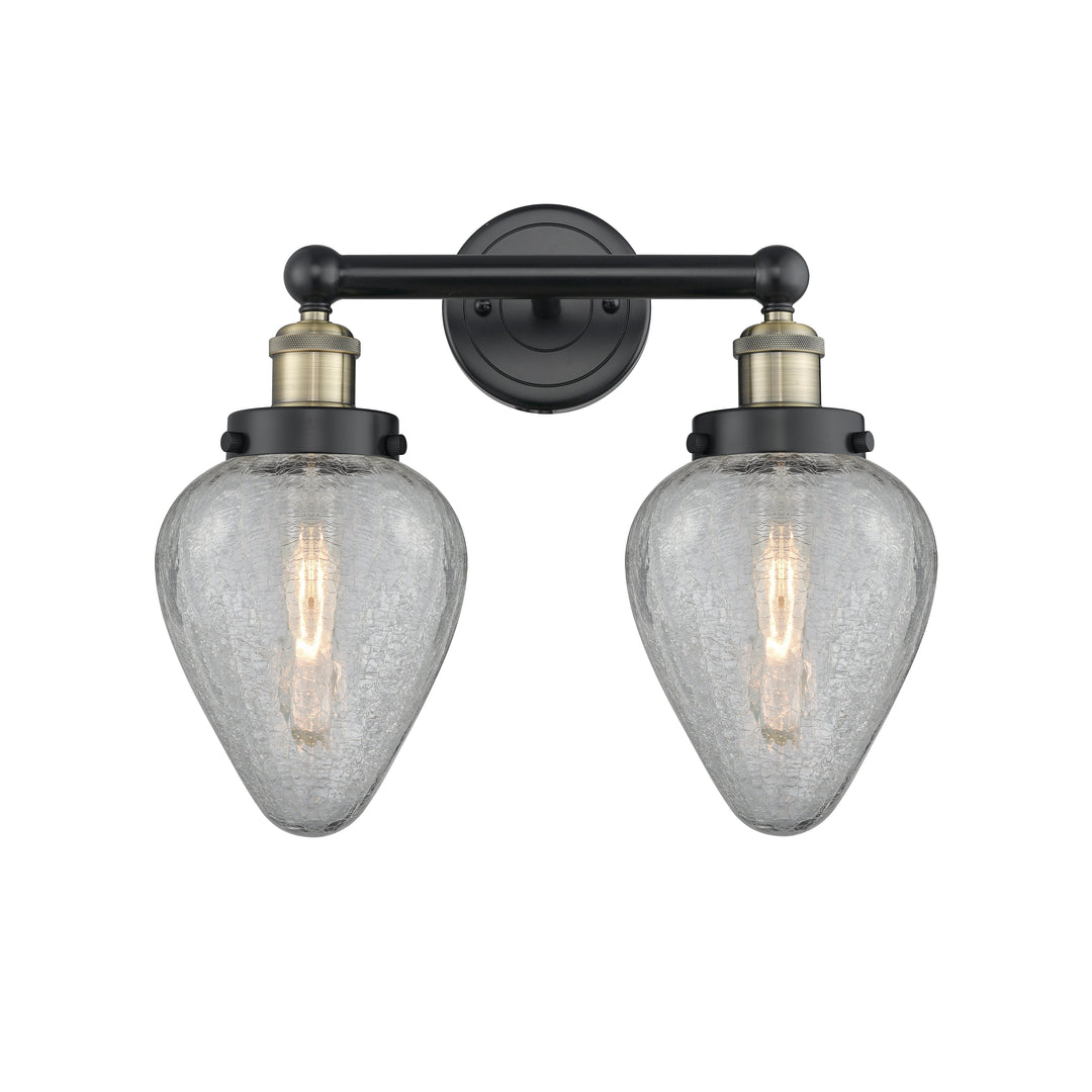 Innovations Edison 616-2W-BAB-G165 Bath Vanity Light 15 in. wide - Black Antique Brass