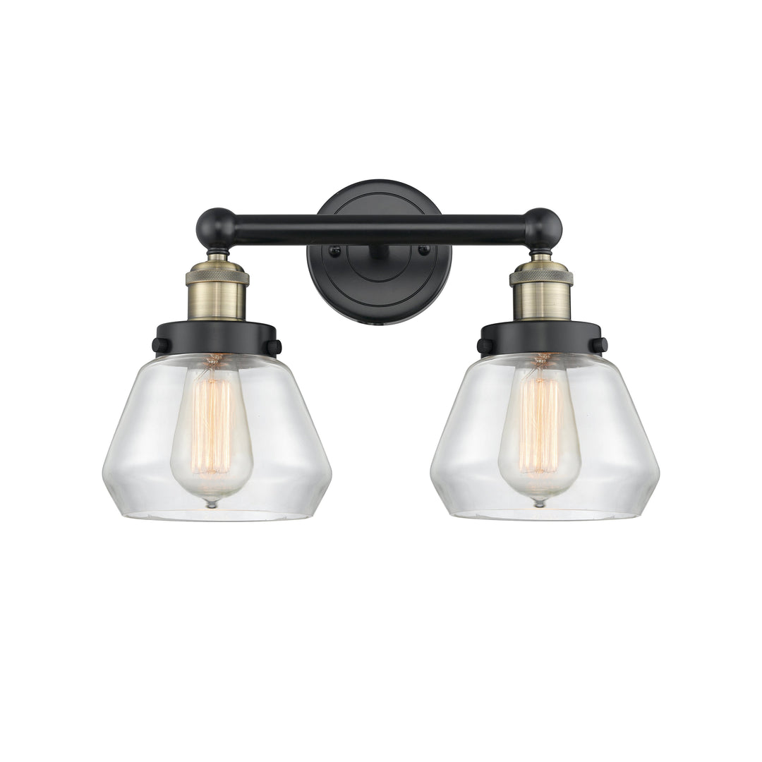 Innovations Edison 616-2W-BAB-G172 Bath Vanity Light 16 in. wide - Black Antique Brass