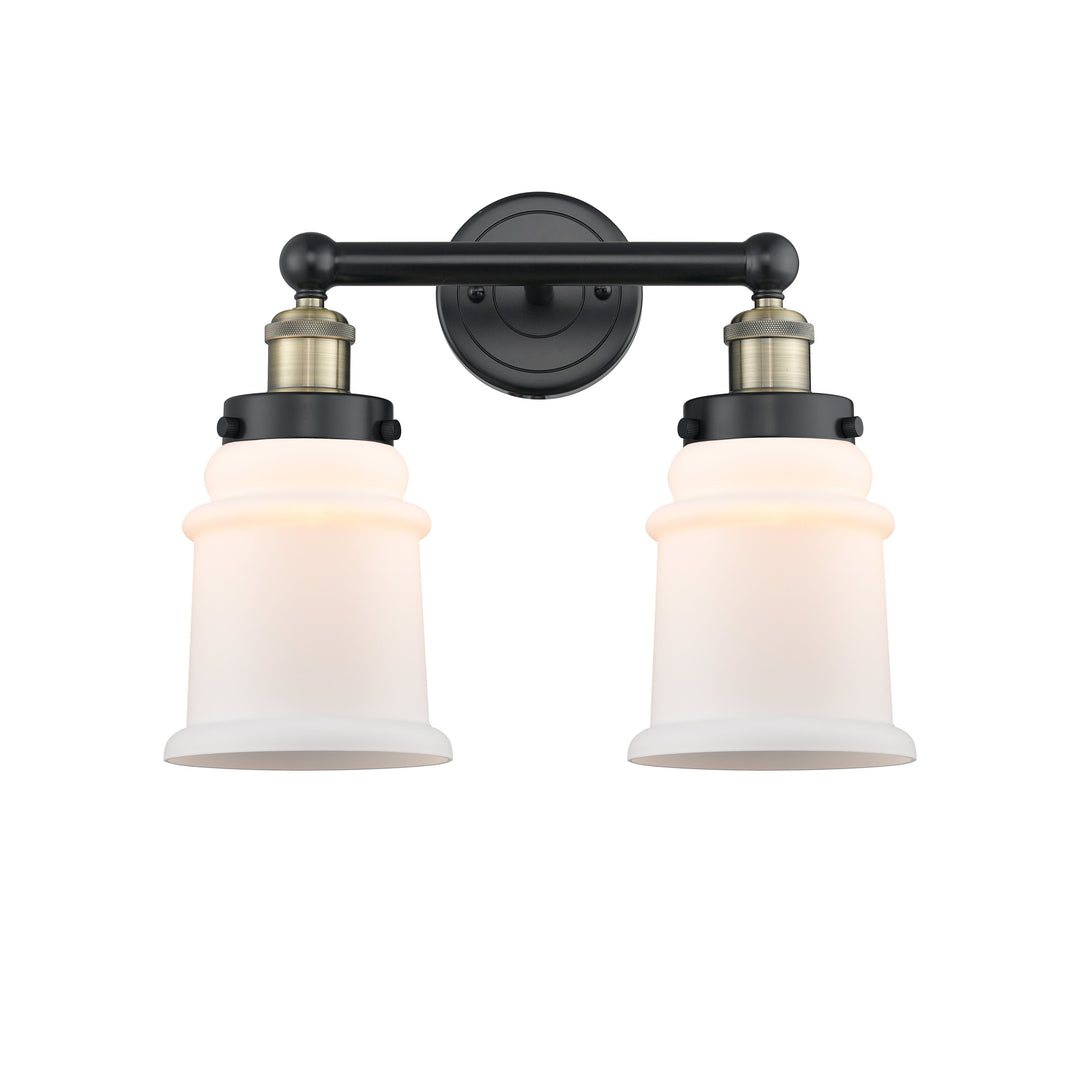 Innovations Edison 616-2W-BAB-G181 Bath Vanity Light 15 in. wide - Black Antique Brass