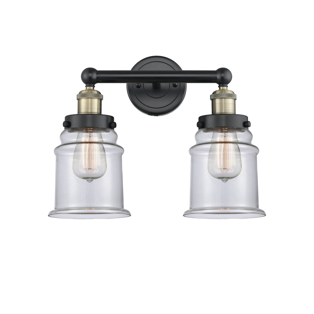 Innovations Edison 616-2W-BAB-G182 Bath Vanity Light 15 in. wide - Black Antique Brass