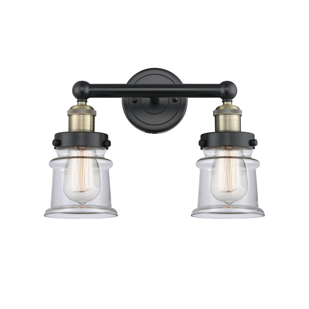 Innovations Edison 616-2W-BAB-G182S Bath Vanity Light 15 in. wide - Black Antique Brass