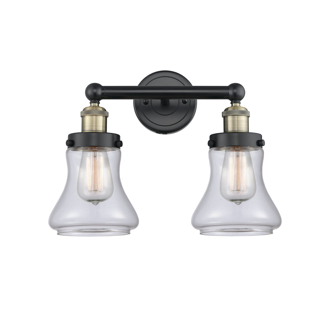 Innovations Edison 616-2W-BAB-G192 Bath Vanity Light 16 in. wide - Black Antique Brass