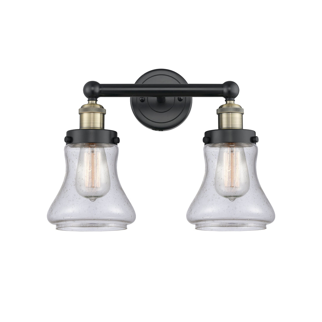 Innovations Edison 616-2W-BAB-G194 Bath Vanity Light 16 in. wide - Black Antique Brass