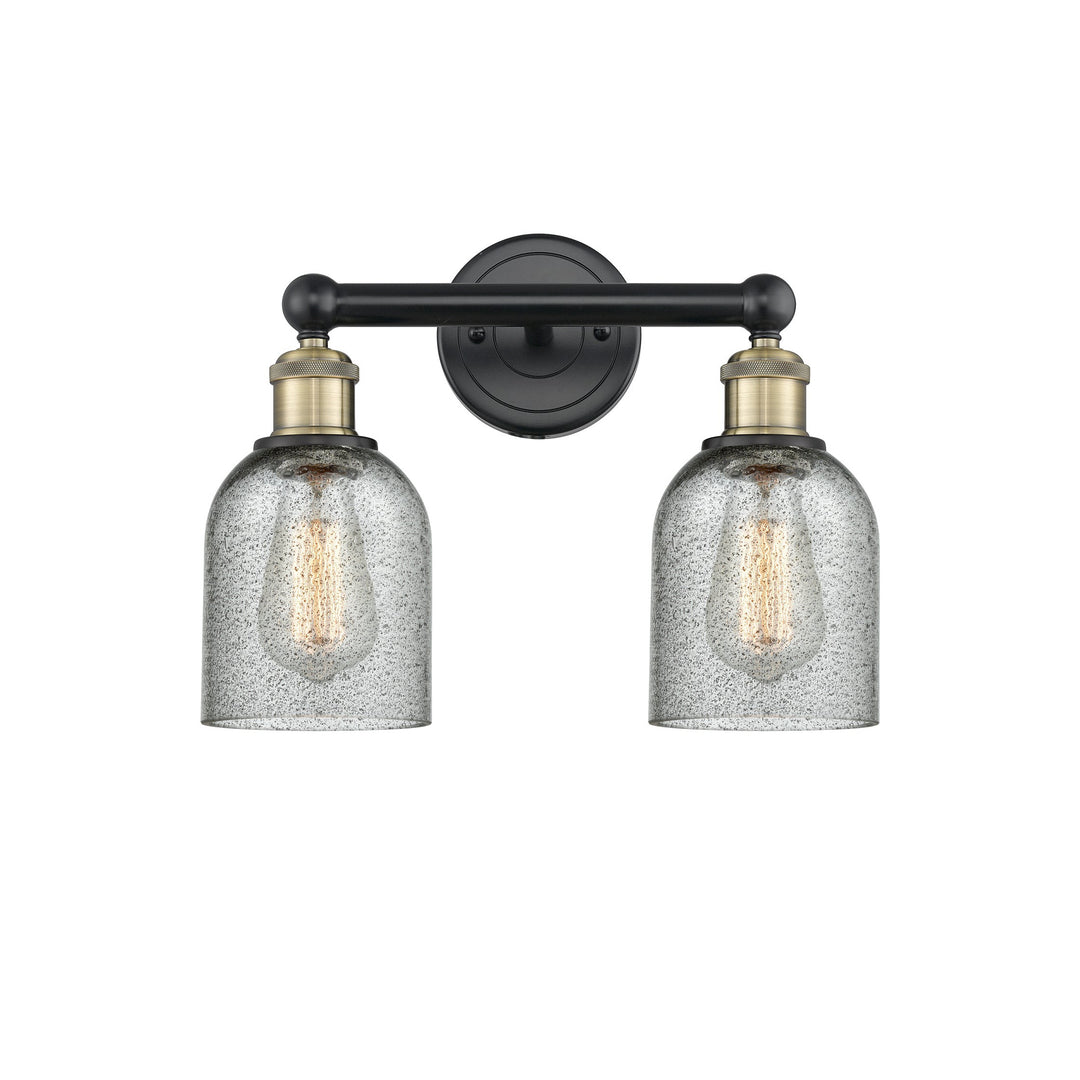 Innovations Edison 616-2W-BAB-G257 Bath Vanity Light 14 in. wide - Black Antique Brass