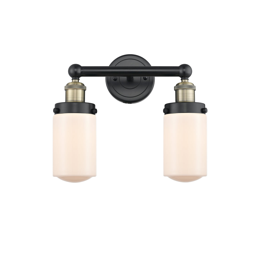 Innovations Edison 616-2W-BAB-G311 Bath Vanity Light 16 in. wide - Black Antique Brass