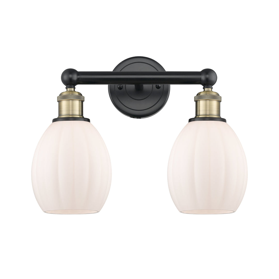 Innovations Edison 616-2W-BAB-G81 Bath Vanity Light 15 in. wide - Black Antique Brass