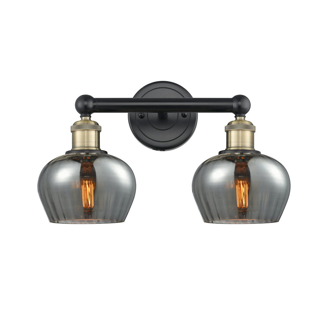 Innovations Edison 616-2W-BAB-G93 Bath Vanity Light 16 in. wide - Black Antique Brass