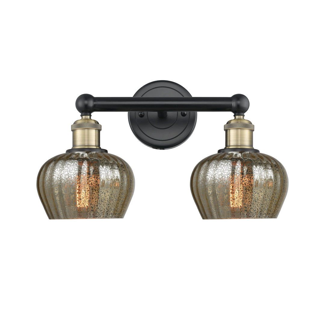 Innovations Edison 616-2W-BAB-G96 Bath Vanity Light 16 in. wide - Black Antique Brass