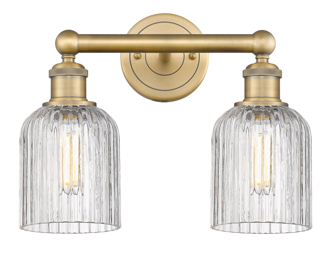 Innovations Edison 616-2W-BB-G559-5CL Bath Vanity Light 14 in. wide - Brushed Brass