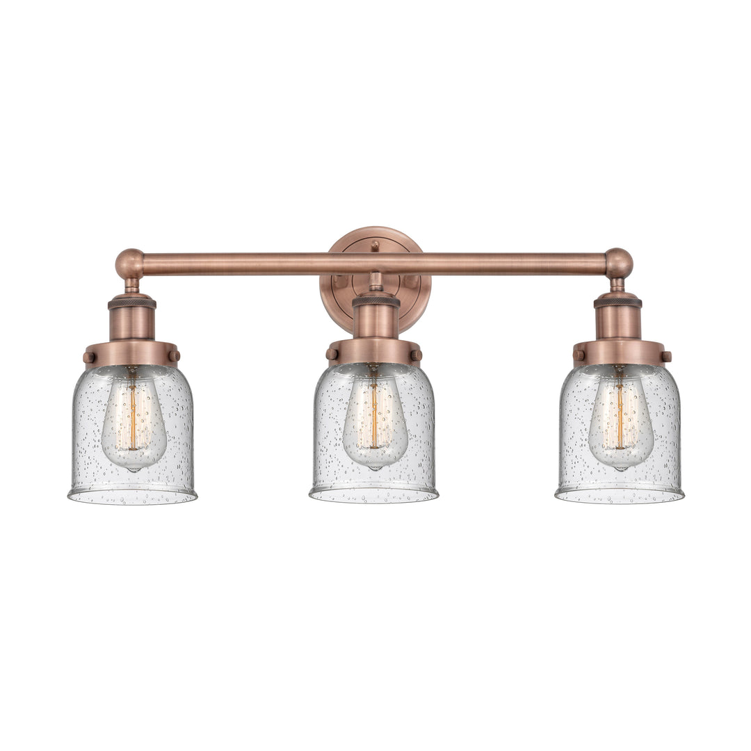 Innovations Edison 616-3W-AC-G54 Bath Vanity Light 25 in. wide - Antique Copper