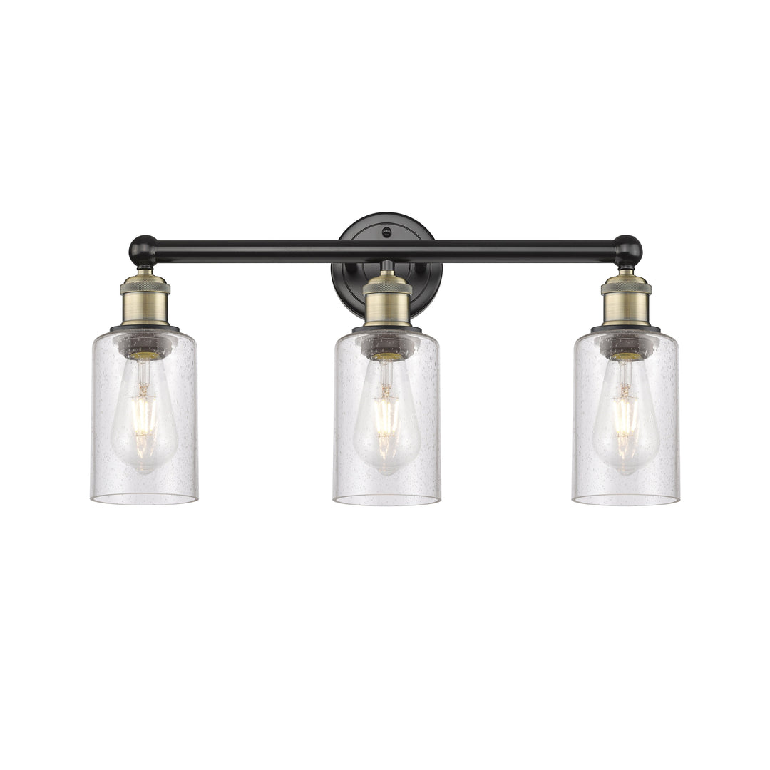 Innovations Edison 616-3W-BAB-G804 Bath Vanity Light 22 in. wide - Black Antique Brass