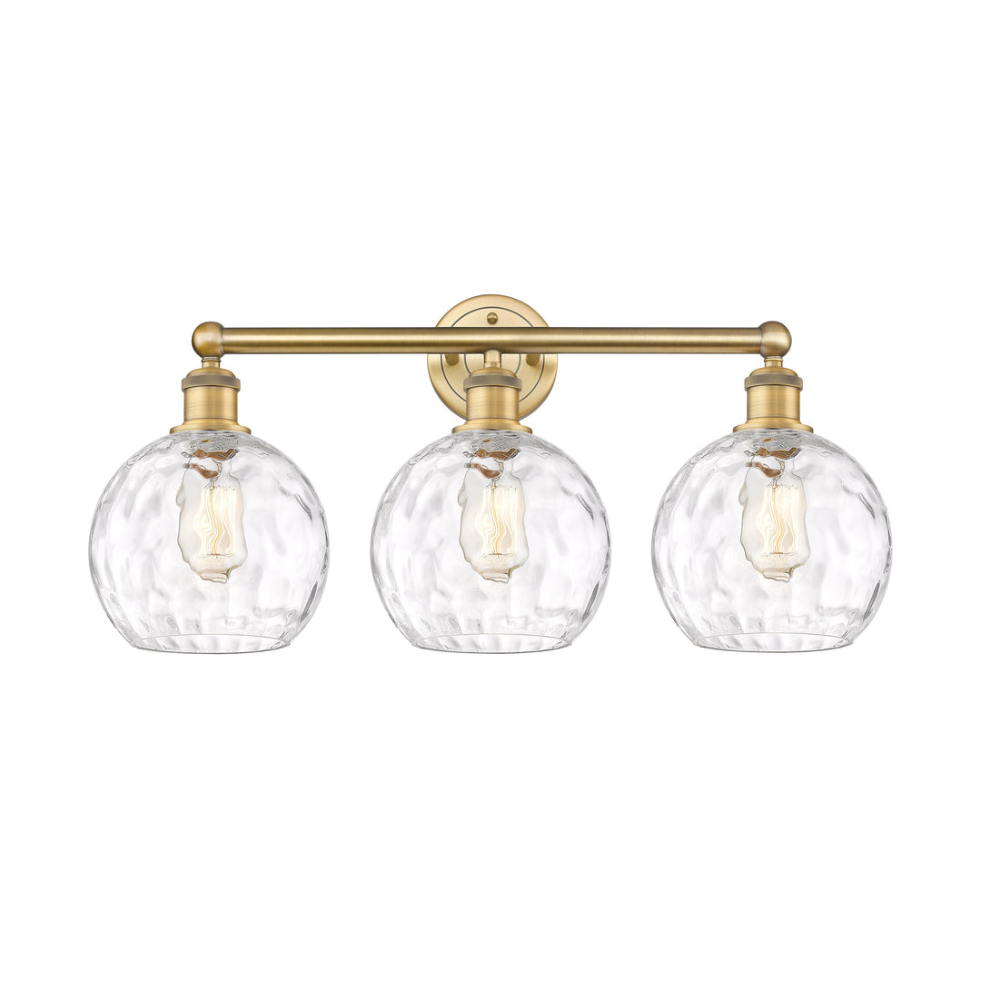 Innovations Downtown Urban 616-3W-BB-G1215-8 Bath Vanity Light 26 in. wide - Brushed Brass