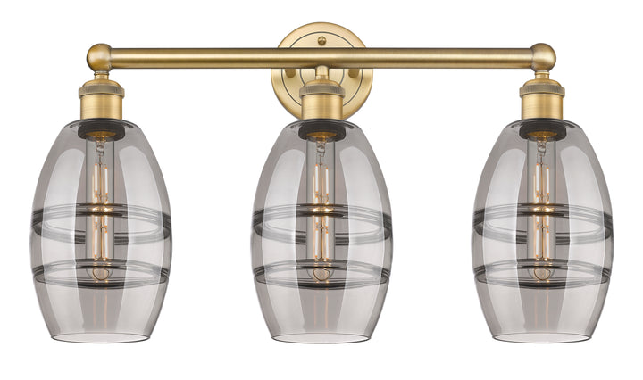 Innovations Edison 616-3W-BB-G557-6SM Bath Vanity Light 24 in. wide - Brushed Brass