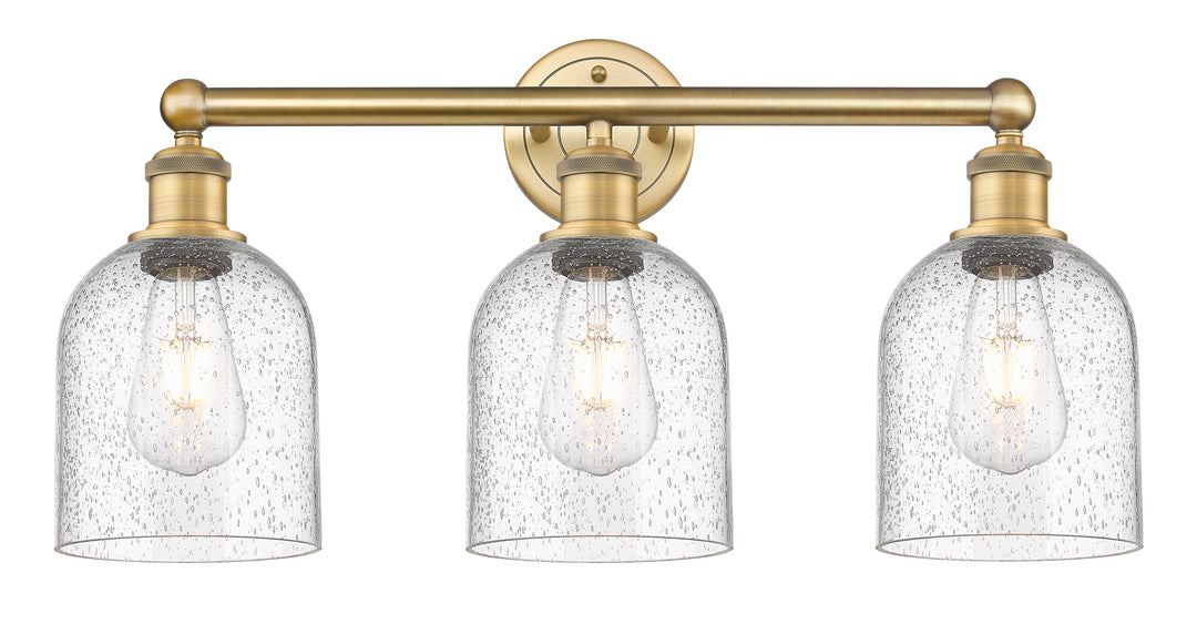 Innovations Edison 616-3W-BB-G558-6SDY Bath Vanity Light 24 in. wide - Brushed Brass