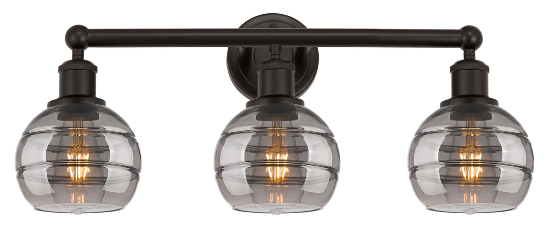 Innovations Edison 616-3W-OB-G556-6SM Bath Vanity Light 24 in. wide - Oil Rubbed Bronze