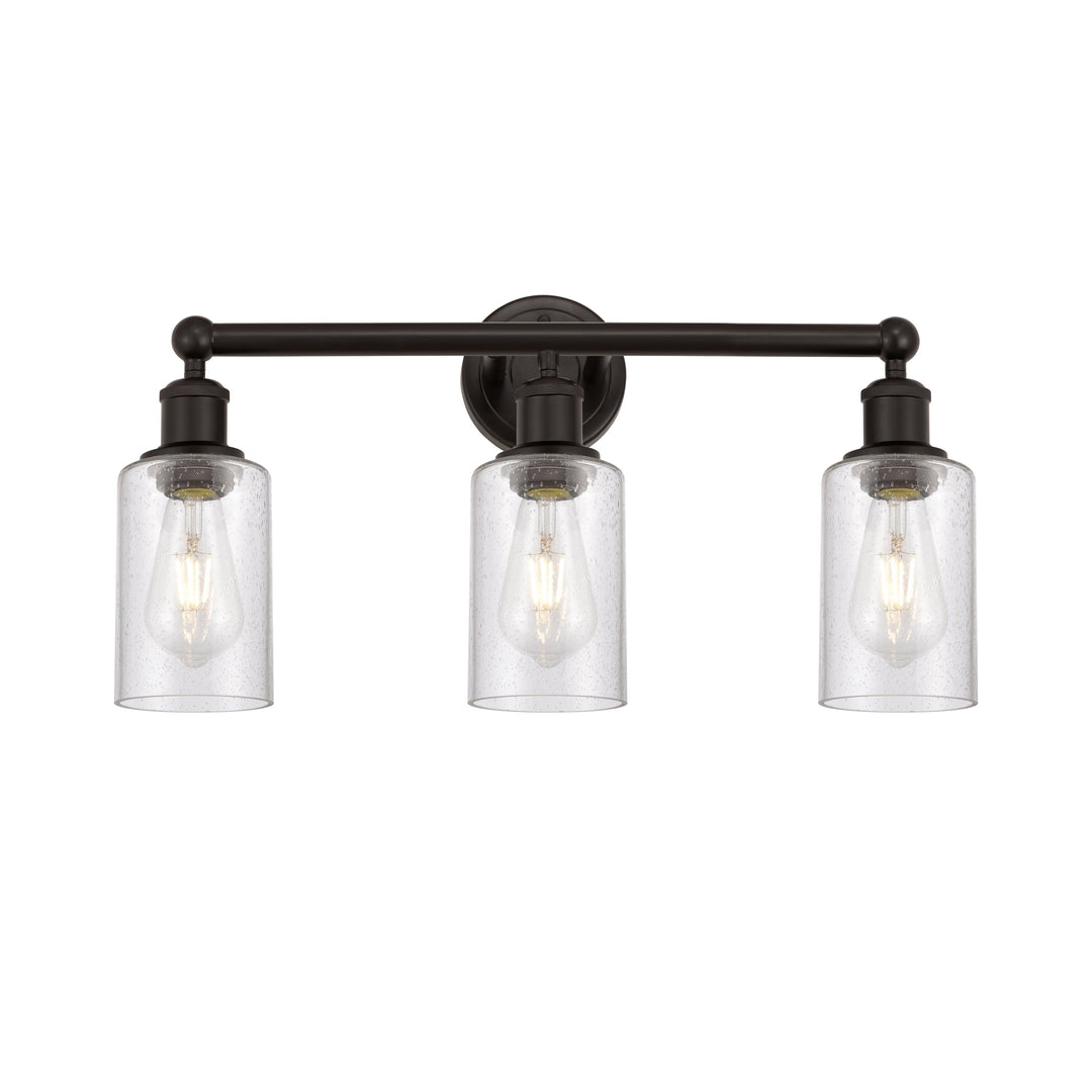 Innovations Edison 616-3W-OB-G804 Bath Vanity Light 22 in. wide - Oil Rubbed Bronze