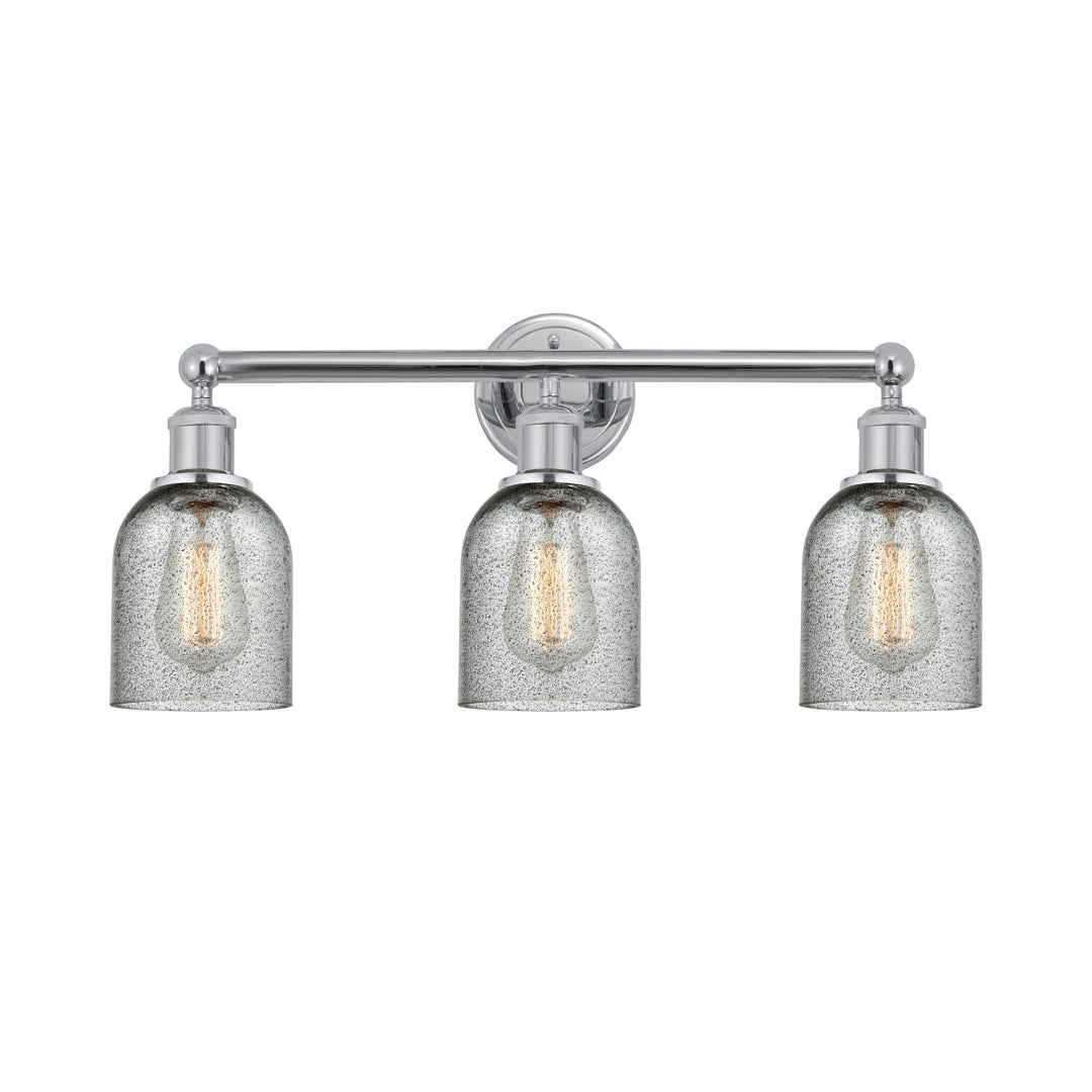 Innovations Downtown Urban 616-3W-PC-G257 Bath Vanity Light 23 in. wide - Polished Chrome