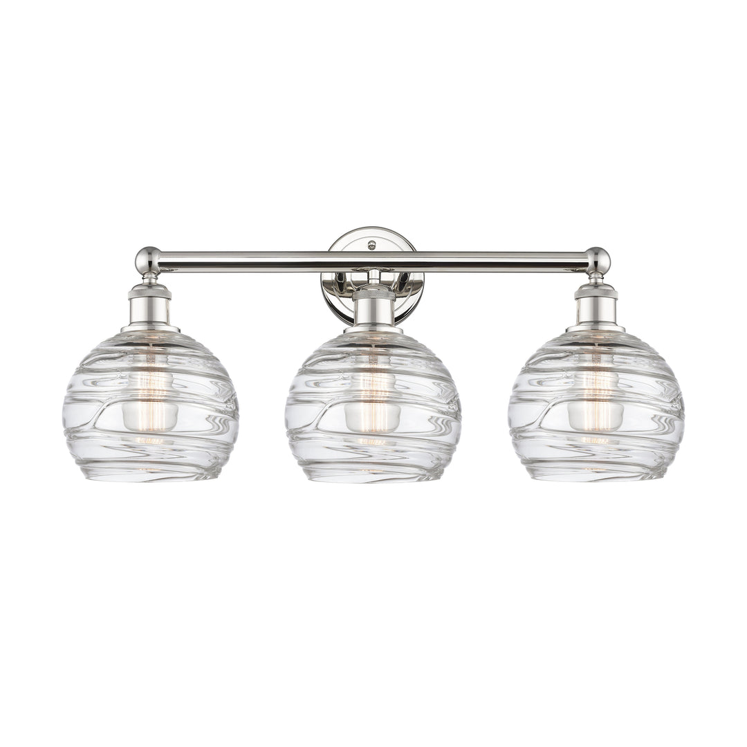 Innovations Downtown Urban 616-3W-PN-G1213-8 Bath Vanity Light 26 in. wide - Polished Nickel