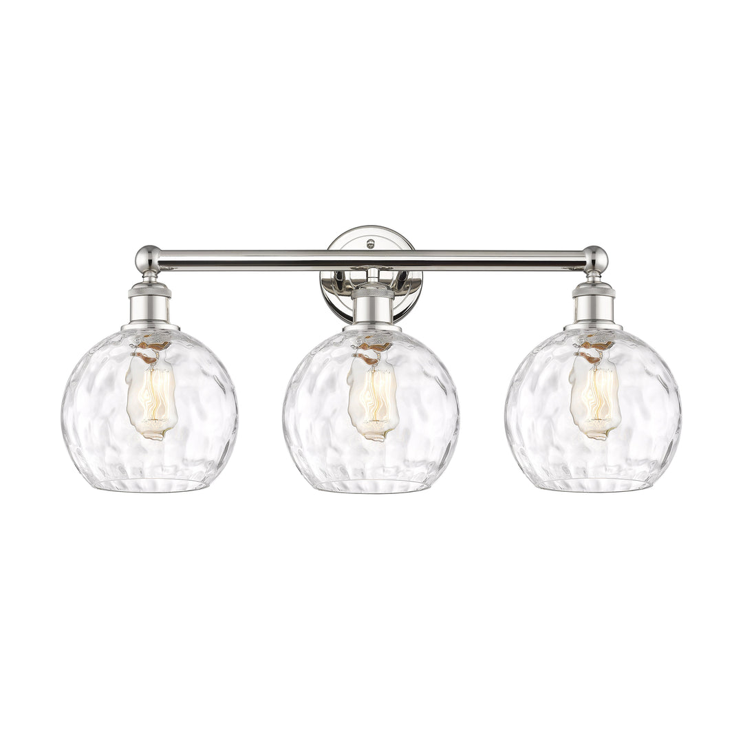 Innovations Downtown Urban 616-3W-PN-G1215-8 Bath Vanity Light 26 in. wide - Polished Nickel