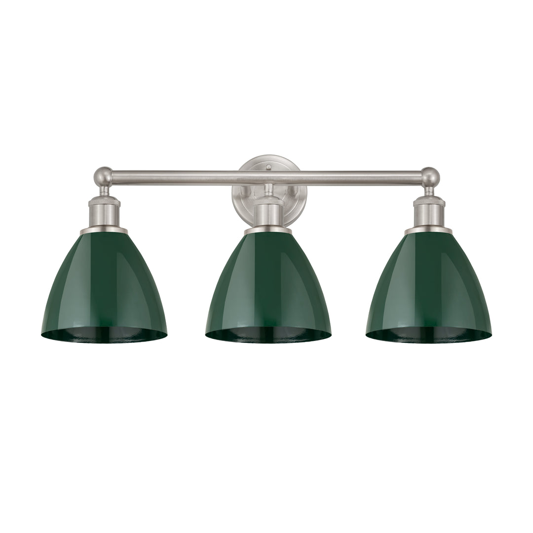 Innovations Downtown Urban 616-3W-SN-MBD-75-GR Bath Vanity Light 26 in. wide - Satin Nickel