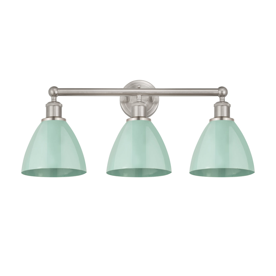 Innovations Downtown Urban 616-3W-SN-MBD-75-SF Bath Vanity Light 26 in. wide - Satin Nickel