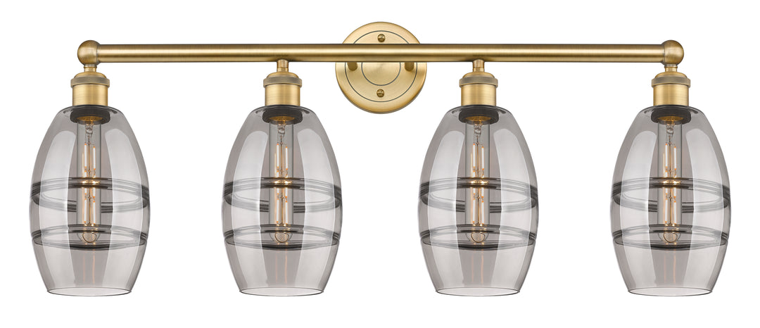 Innovations Edison 616-4W-BB-G557-6SM Bath Vanity Light 33 in. wide - Brushed Brass