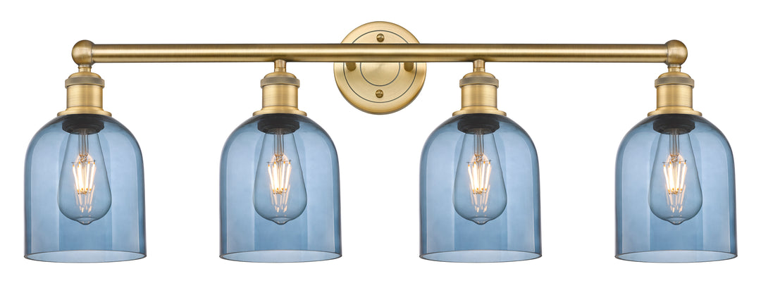 Innovations Edison 616-4W-BB-G558-6BL Bath Vanity Light 33 in. wide - Brushed Brass