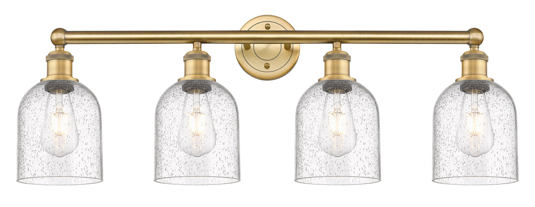 Innovations Edison 616-4W-BB-G558-6SDY Bath Vanity Light 33 in. wide - Brushed Brass