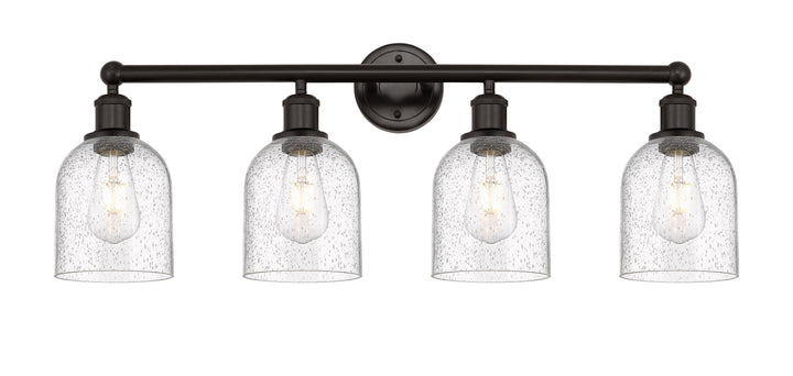 Innovations Edison 616-4W-OB-G558-6SDY Bath Vanity Light 33 in. wide - Oil Rubbed Bronze