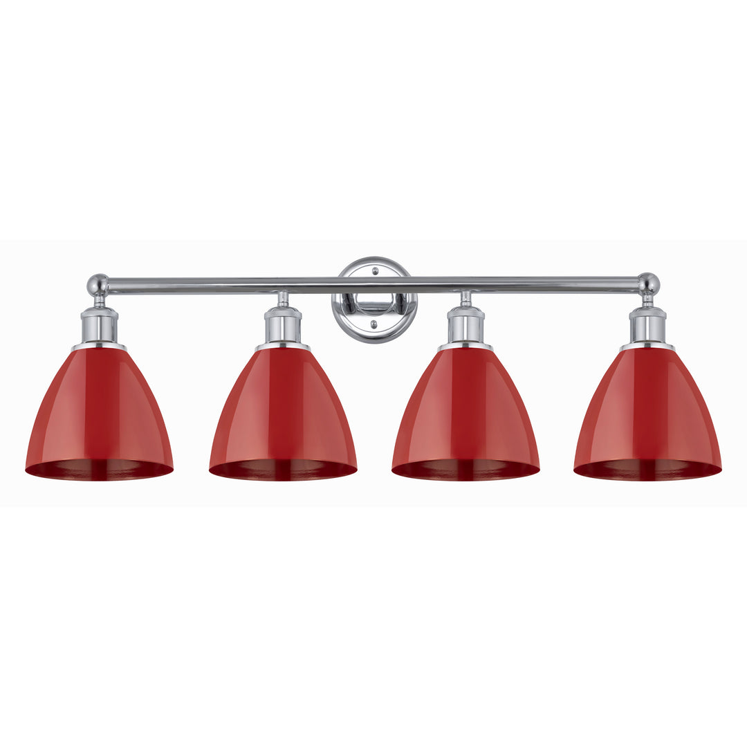 Innovations Downtown Urban 616-4W-PC-MBD-75-RD Bath Vanity Light 35 in. wide - Polished Chrome