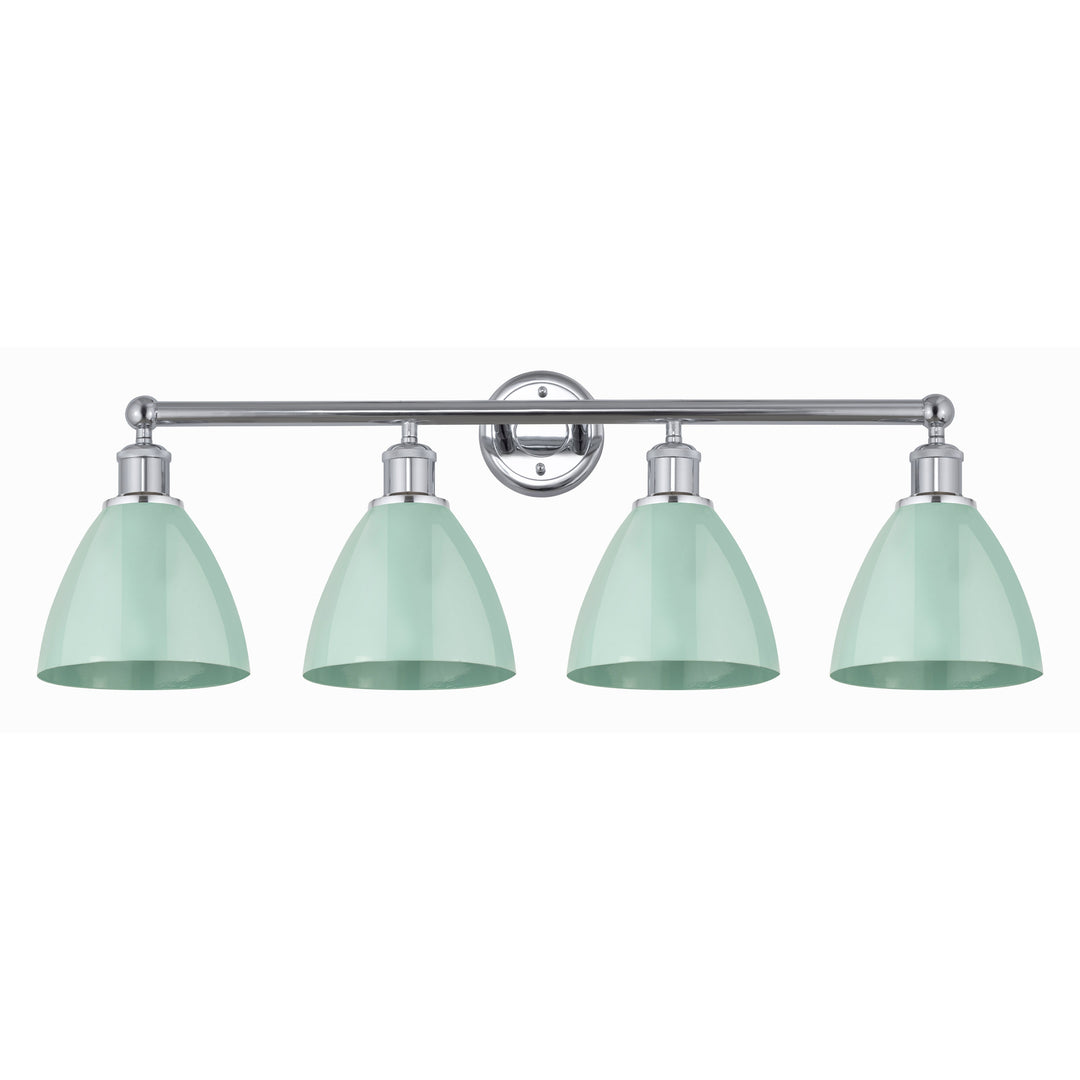 Innovations Downtown Urban 616-4W-PC-MBD-75-SF Bath Vanity Light 35 in. wide - Polished Chrome