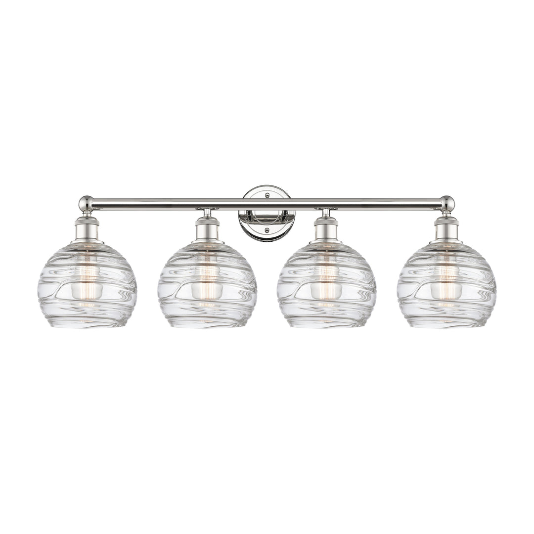 Innovations Downtown Urban 616-4W-PN-G1213-8 Bath Vanity Light 35 in. wide - Polished Nickel
