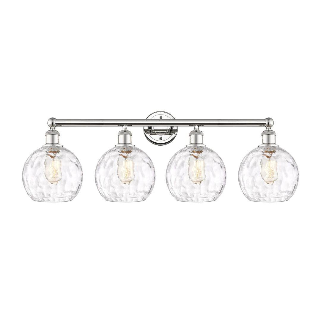 Innovations Downtown Urban 616-4W-PN-G1215-8 Bath Vanity Light 35 in. wide - Polished Nickel