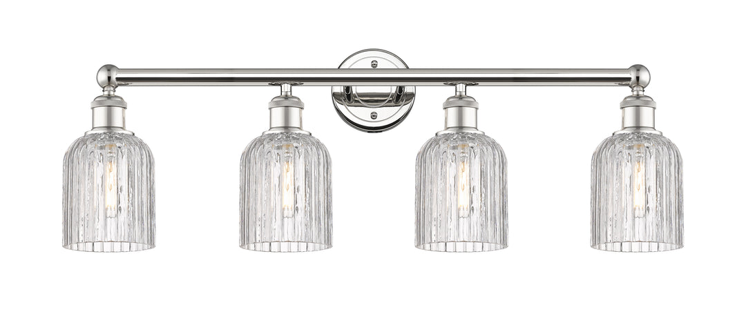 Innovations Edison 616-4W-PN-G559-5CL Bath Vanity Light 32 in. wide - Polished Nickel