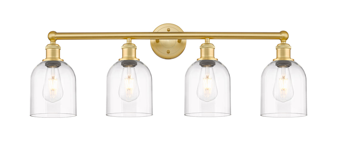 Innovations Edison 616-4W-SG-G558-6CL Bath Vanity Light 33 in. wide - Satin Gold