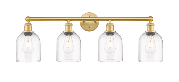 Innovations Edison 616-4W-SG-G558-6CL Bath Vanity Light 33 in. wide - Satin Gold