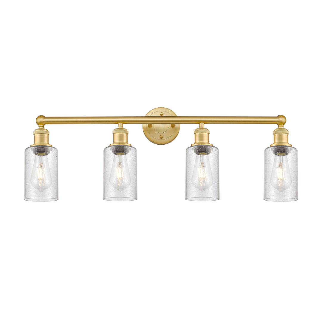 Innovations Edison 616-4W-SG-G804 Bath Vanity Light 31 in. wide - Satin Gold