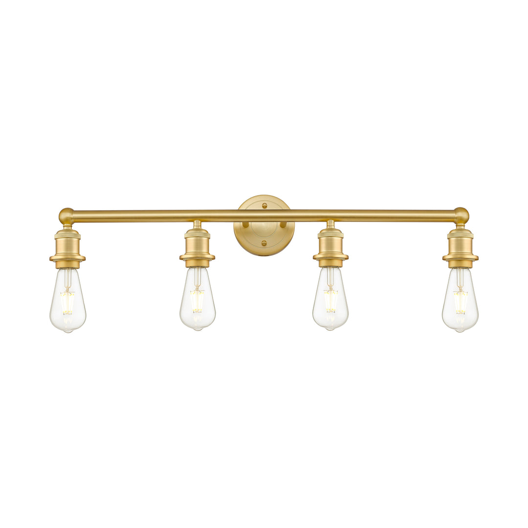 Innovations Downtown Urban 616-4W-SG Bath Vanity Light 27 in. wide - Satin Gold