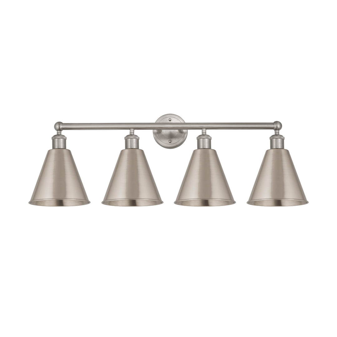 Innovations Downtown Urban 616-4W-SN-MBC-8-SN Bath Vanity Light 35 in. wide - Satin Nickel