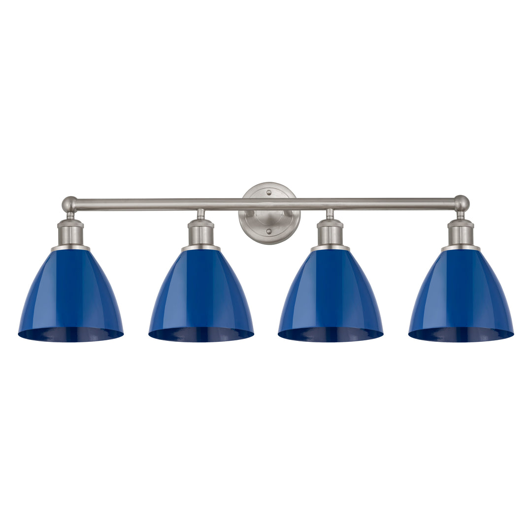 Innovations Downtown Urban 616-4W-SN-MBD-75-BL Bath Vanity Light 35 in. wide - Satin Nickel