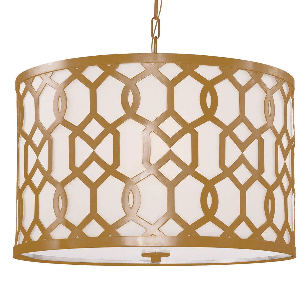 Crystorama Jennings 2266-AG Pendant Light - Aged Brass