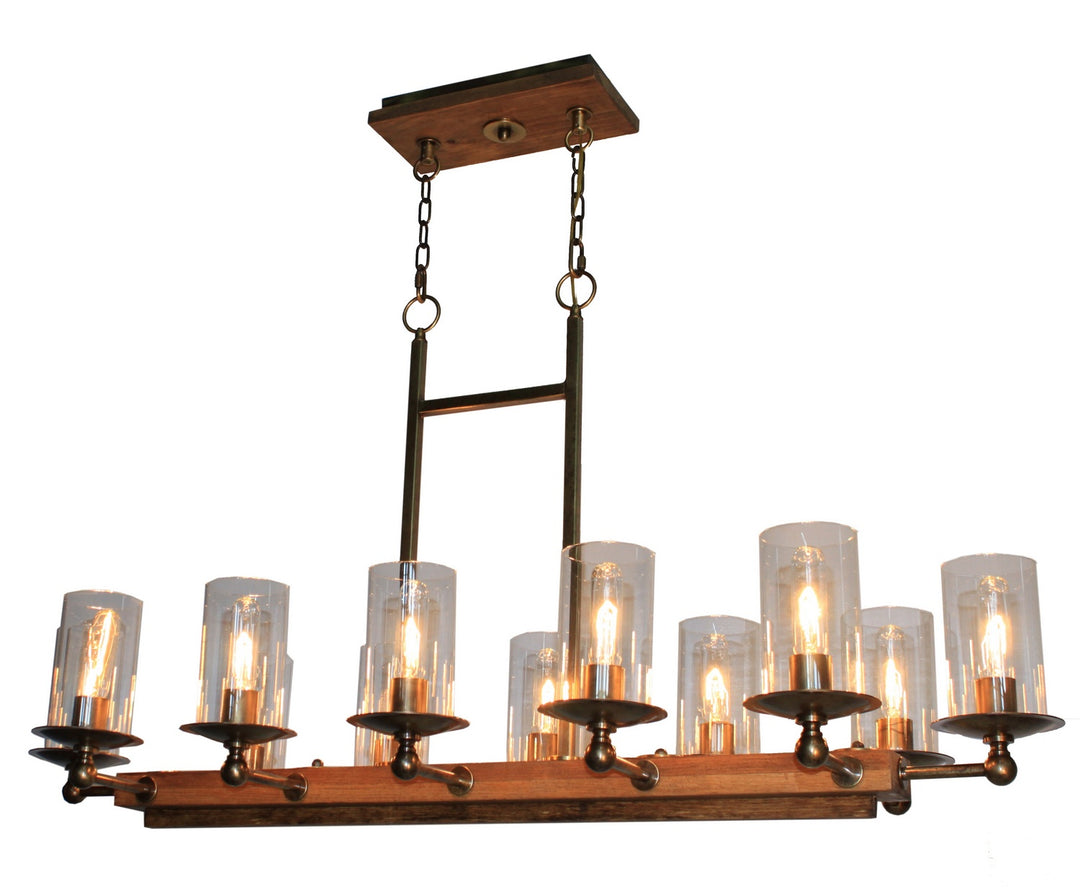 Artcraft Legno Rustico AC10140BB Pendant Light - Burnished Brass