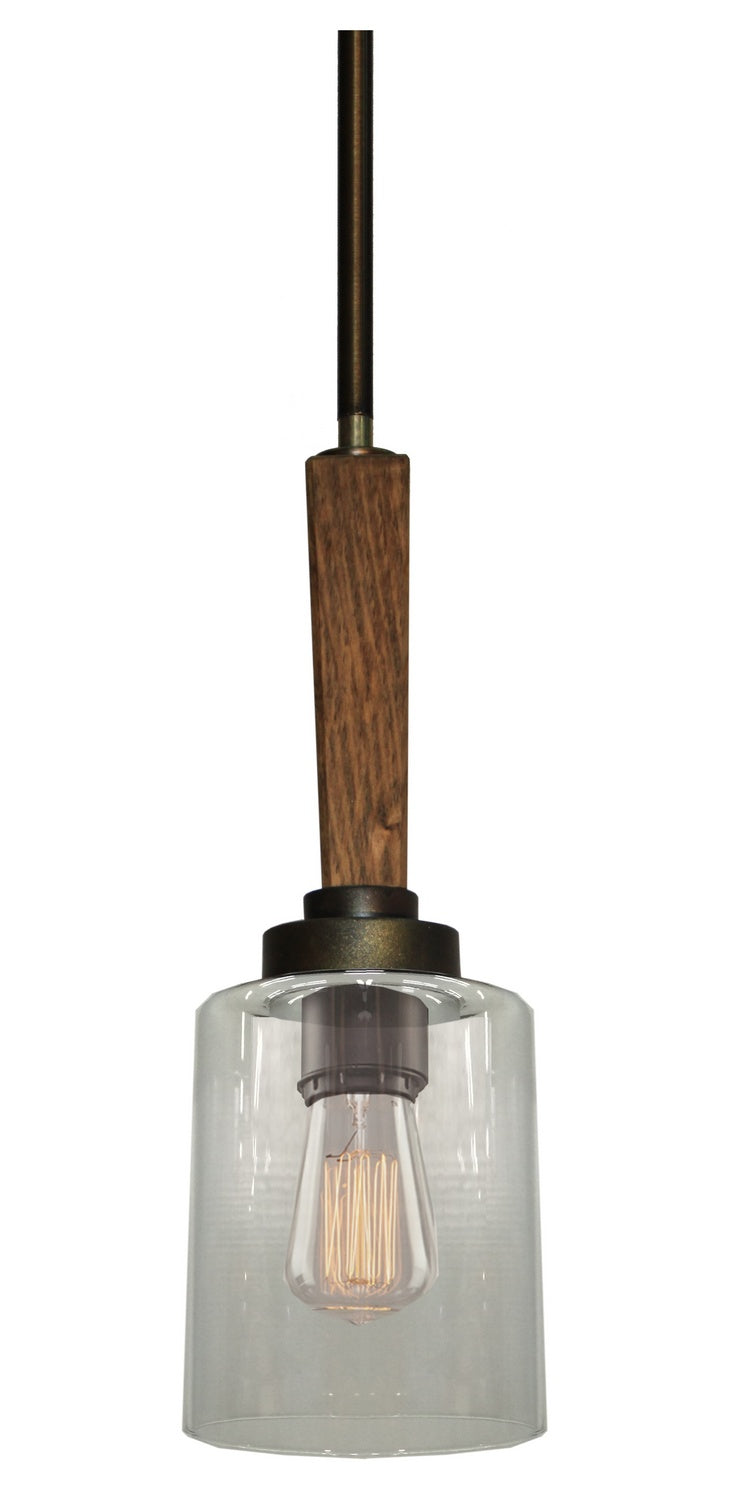 Artcraft Legno Rustico AC10141BB Pendant Light - Burnished Brass