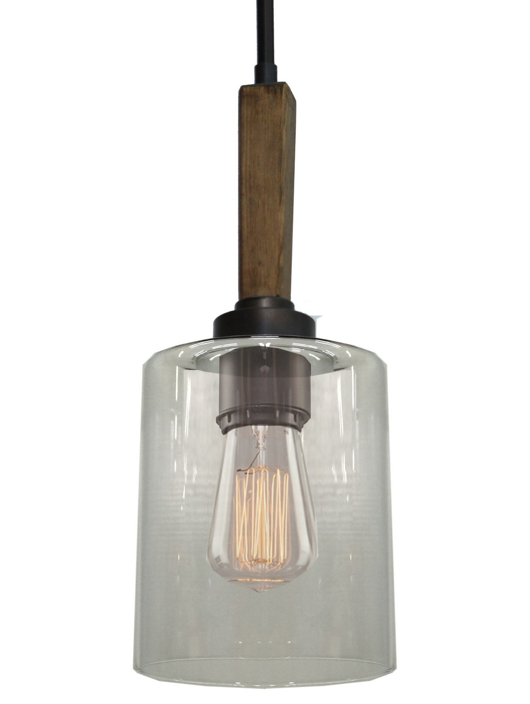 Artcraft Legno Rustico AC10141BU Pendant Light - Brunito Bronze